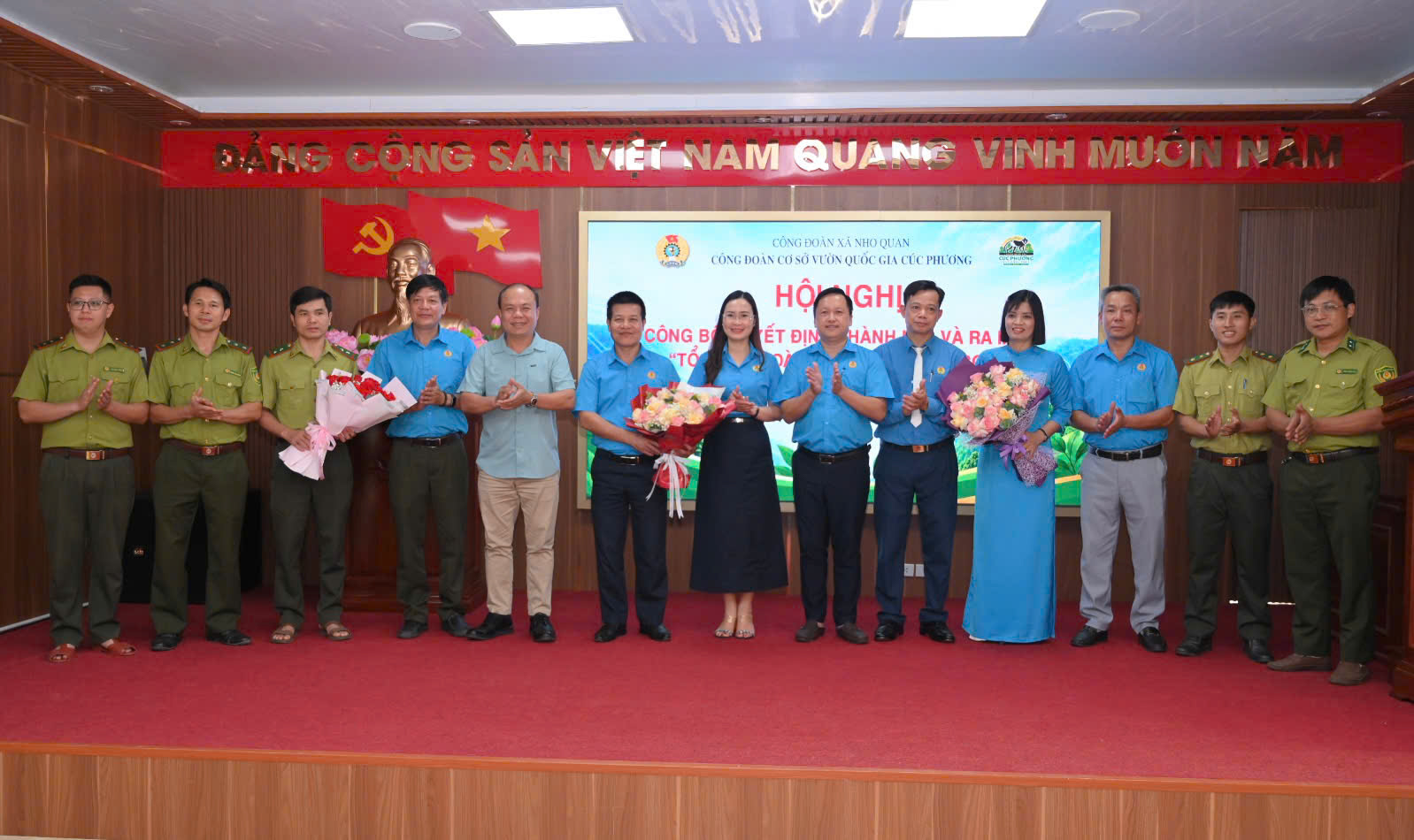 VƯỜN QUỐC GIA CÚC PHƯƠNG ĐẨY MẠNH CHUYỂN ĐỔI SỐ TỪ HOẠT ĐỘNG CÔNG ĐOÀN